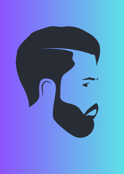 Client smiling after a makeover